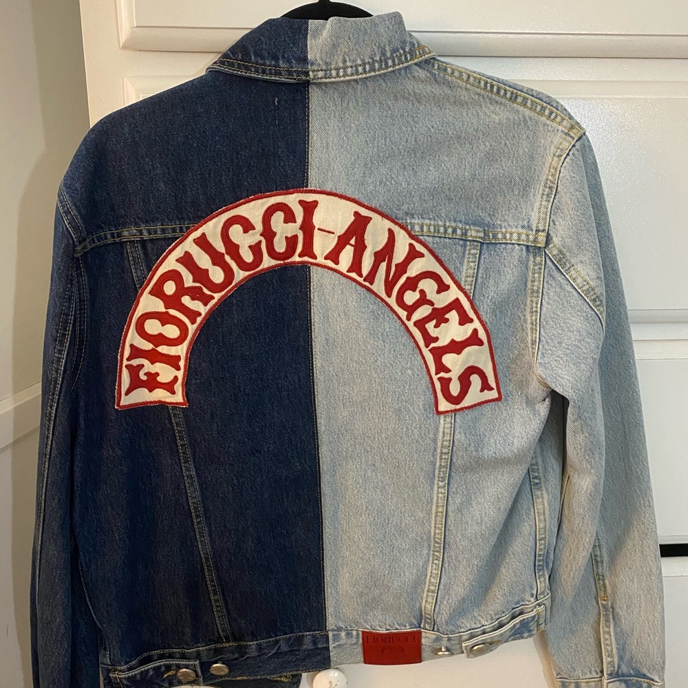 2 tone Fiorucci denim jacket